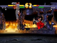 une photo d'Ã©cran de Street Fighter EX 2 Plus sur Sony Playstation